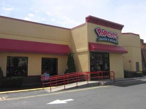 نشانه خرده فروشی رستوران Popeyes