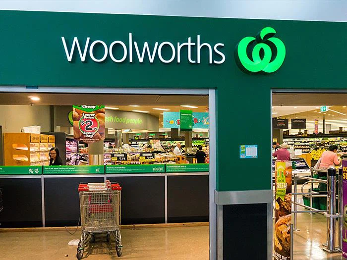 نشانه خرده فروشی Woolworths Supermarket