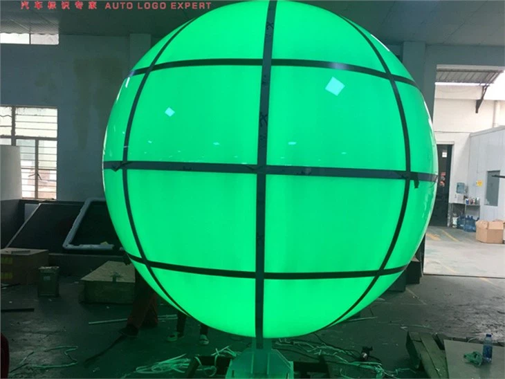 BIG Sphere Lighting Customized Colourful Led Light Box